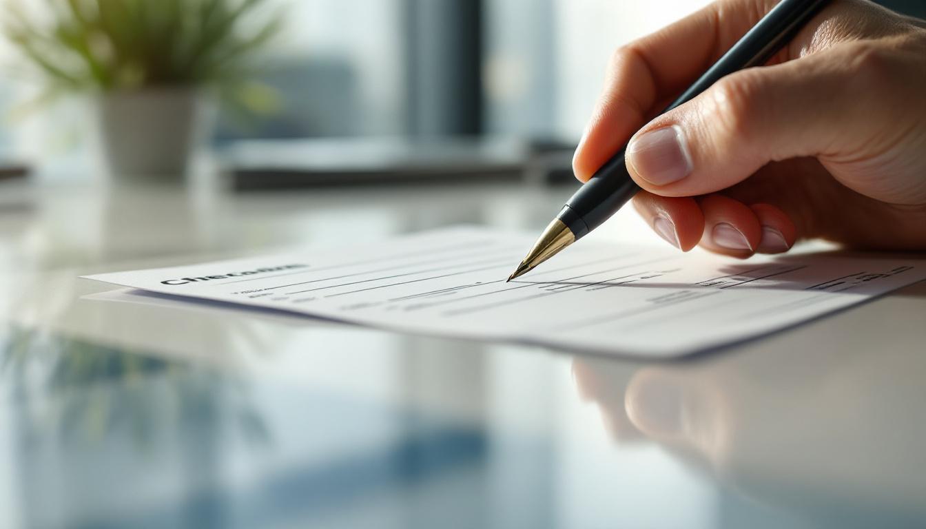 Remplir un chèque correctement : comment faire un chèque
